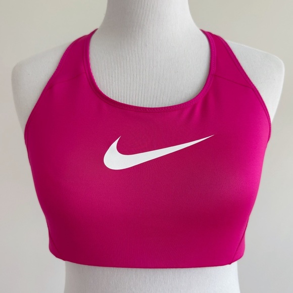 Nike Other - Nike Victory Shape 2.0 Sports Bra Womens Size Large Hot Pink High Support DriFit